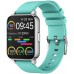 Smart Watch for Women and Men 1.69 inch Touch Screen Fitness Tracker Watch IP67 Waterproof Smartwatch with Heart Rate and Sleep Monitor, Step Counter Sport Running Watch for Android and iOS(Blue)